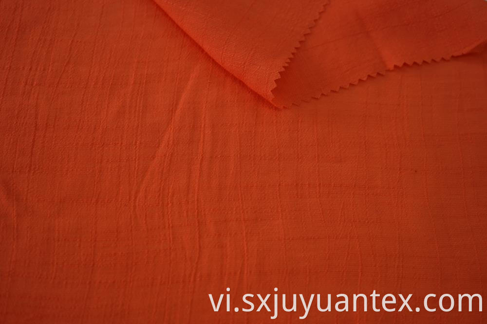Rayon Polyester Slub Fabric